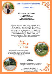 Retrouve ta voix.